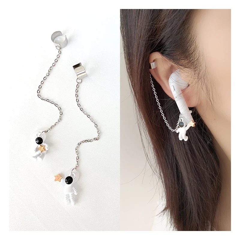 Anti-Lost Ear Clip Chains Earring Strap Wireless Earhooks Earbuds Earphone Holder Connector Fashion For AirPods