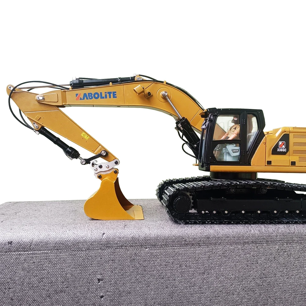 336GC szybkiego zawieszenia złącze metalowe CNC do 1:16 Huina KABOLiTE K336GC hydrauliczne koparka RC wiadro zmieniacz części