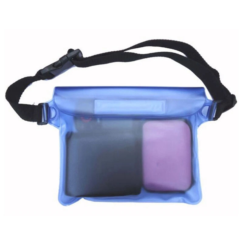 10Pcs Universal Triple Sealed Large Size Waterproof Mobile Phone PVC Bags Pouch Strong Proctection for Cell Phone Wallet