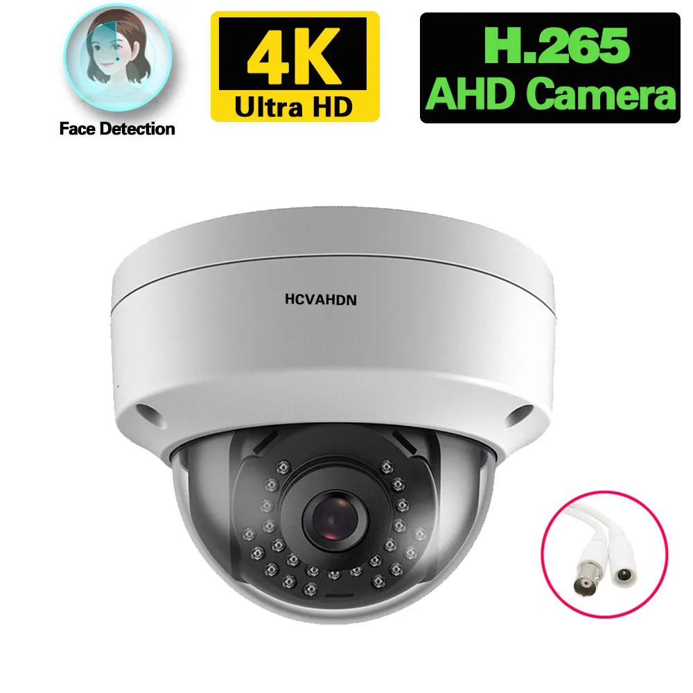 

Wired CCTV AHD Dome Camera BNC 4K Outdoor Waterproof Face Motion Detection Analog Security Surveillance Camera 8MP XMEYE H.265