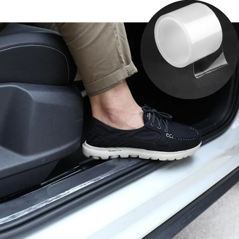 Car Stickers Car Multifunction Door Sill Protector Sticker for Renault Koleos Clio Scenic Megane Duster Sandero Captur Twingo