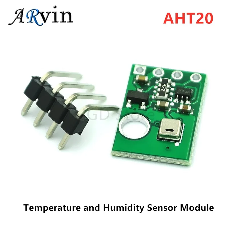 AHT20 I2C Temperature and Humidity Sensor Module high-precision humidity sensor probe DHT11 AHT10 upgraded version for arduino