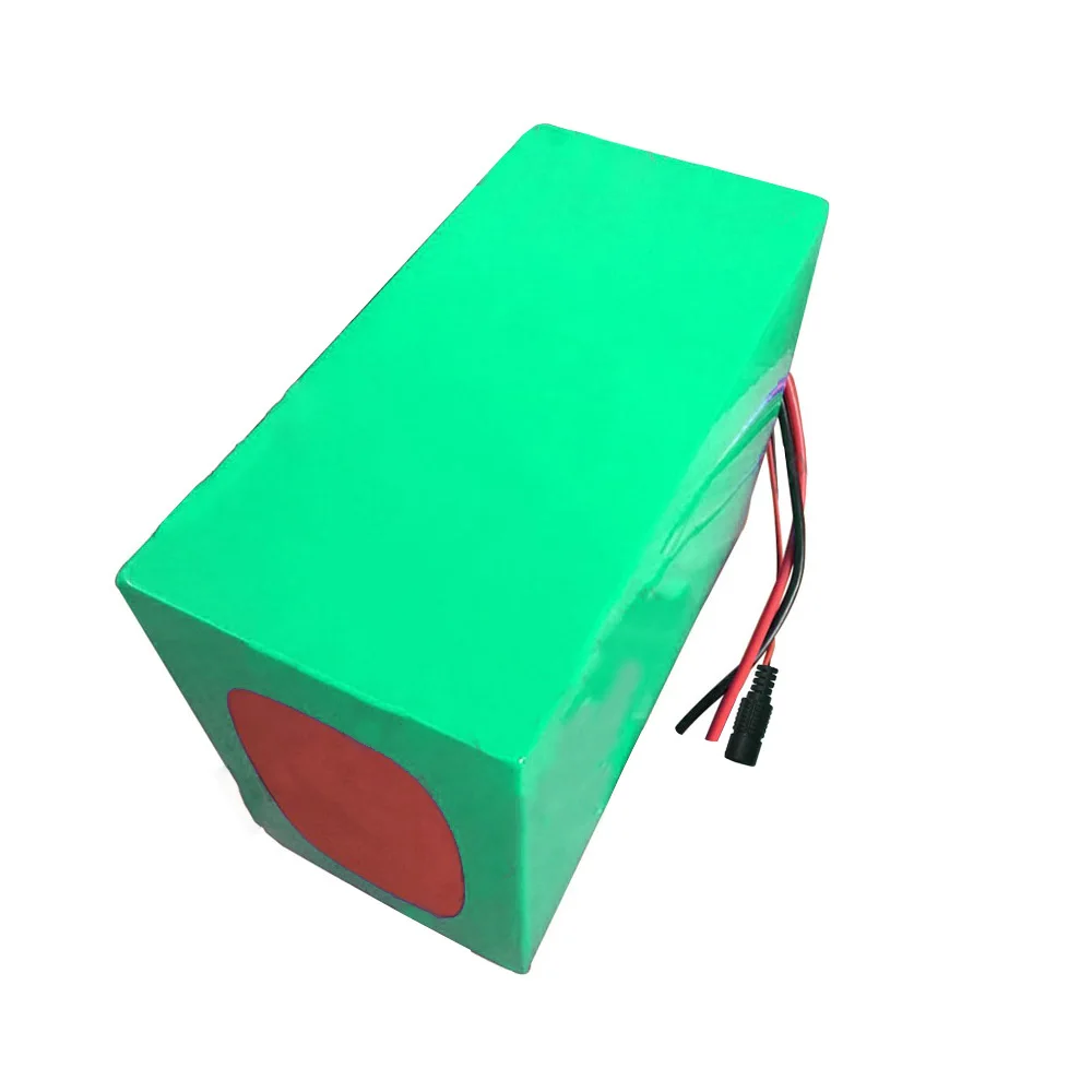 مع شاحن 5 أ ، 36 فولت ، 60 أمبير ، بطارية ليثيوم أيون 10S20P 18650 ، 42 فولت ، 200 × 196 × 140 مم ، للدراجة الكهربائية