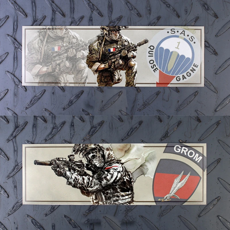 Forze speciali SERE Stickers De Oppresso Liber USAF regno unito SAS Australia SASR Canada JTF2 francia SOF militare decalcomania fai da te