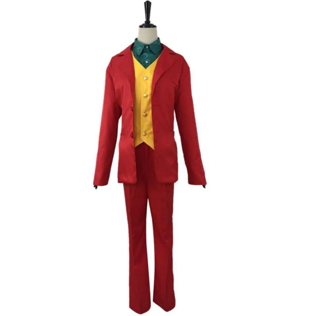 

2019 Movie Joker Joaquin Phoenix Arthur Fleck Cosplay Costume Suits Halloween