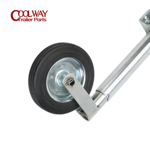 Europäischer Windanhänger Jockey Wheel, Wohnmobil -Ständer mit Klemme, Karawanenzubehör, Wohnmobilstücke, 48 -mm -Röhrenkappe, 150 kg 8 Hauptverkaufsräder Track - №8
