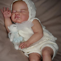 22inch Reborn Baby Doll Kits Lifelike Baby Diy Unfinished Blank Doll Parts DIY Reborn Dolls Toys for Children