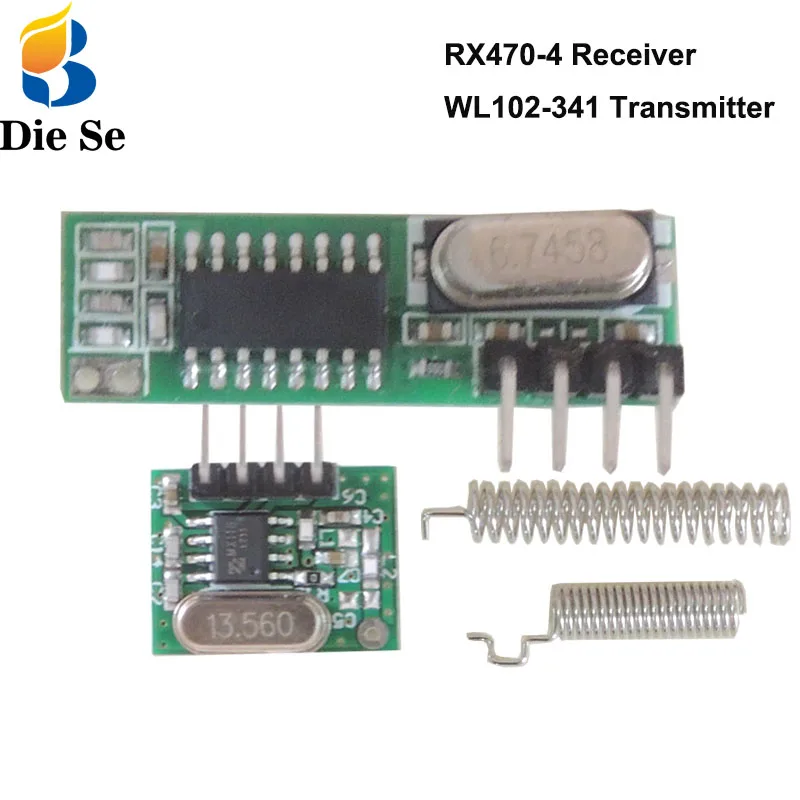 433Mhz odbiornik RF i moduł nadajnika 433Mhz zdalne sterowanie dla Arduino uno moduł bezprzewodowy zestawy DIY superheterodynowy 433