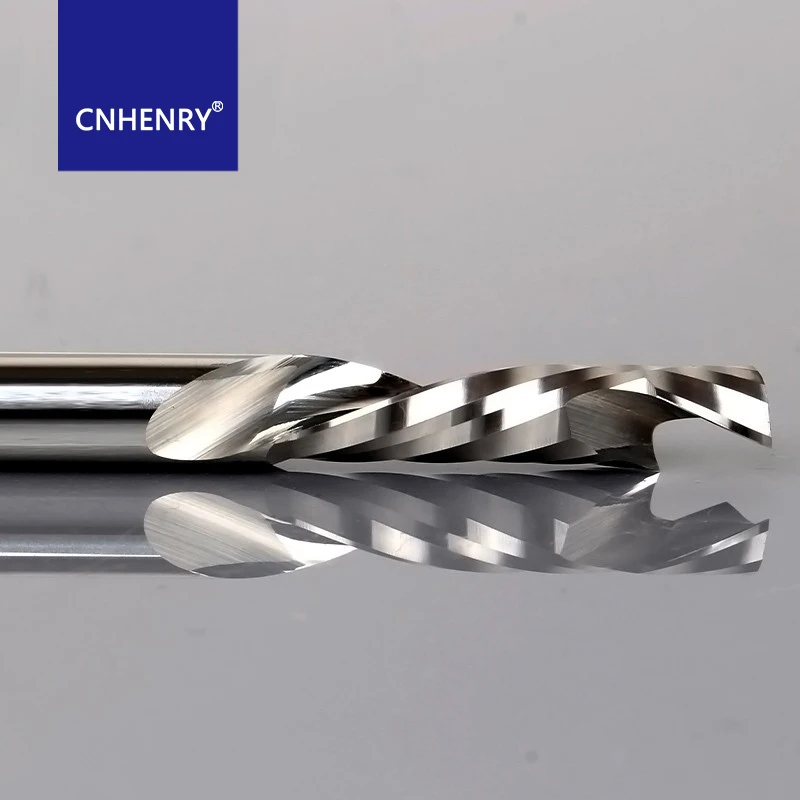 1 st Enkele Fluit Spiraal Cutter Router Bit 3.175 CNC Frees Gereedschap Machine Accessoires Voor Acryl Carbide Frees