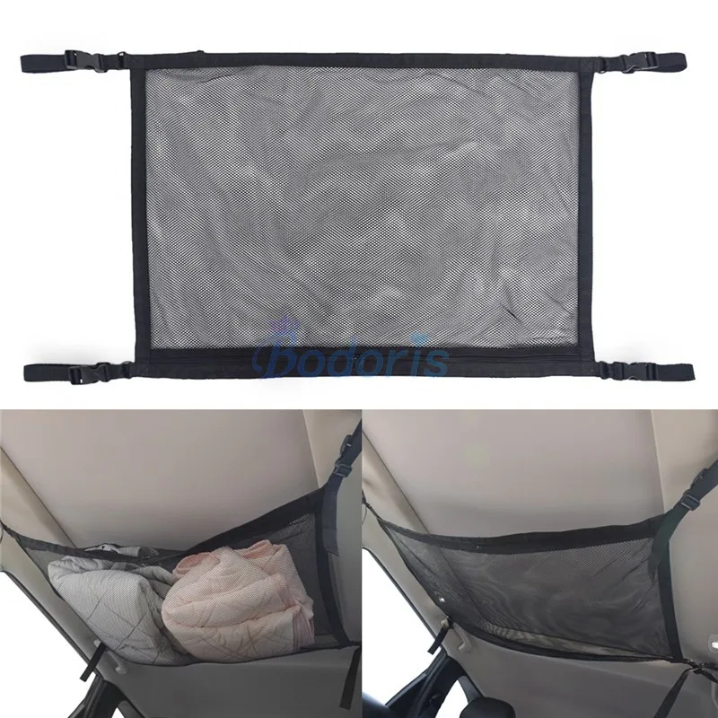 Interior Roof Storage Bag Luggage Mesh Net Cargo Nets Car Organizer For Toyota Land Cruiser 200 FJ 120 150 100 Prado Accessories