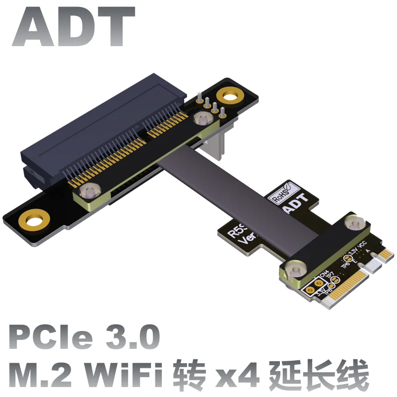 

Riser M.2 WiFi A.E Key A+E To PCI-e x4 Extender Adapter Card Cable Gen3.0 AE Key A E For PCIE 3.0 x1 x4 x16 M2 R52SF/R52SL/R52SR