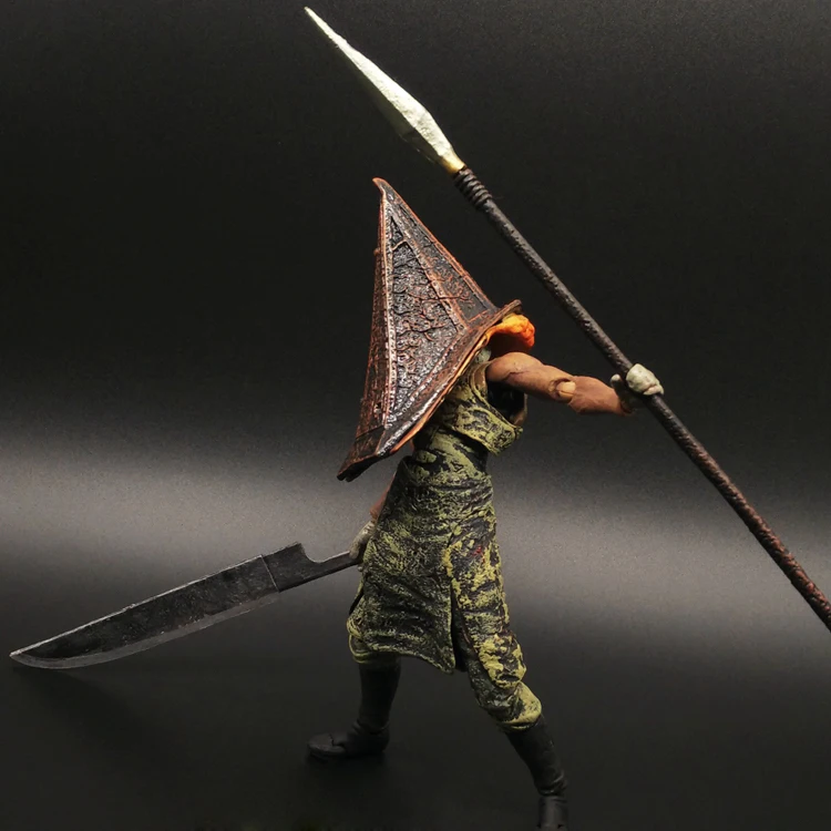 Silent Hill Action Figure Pyramid Head Figma PVC 150mm Collectible Model Toy Anime Movie Silent Hill Pyramid Head