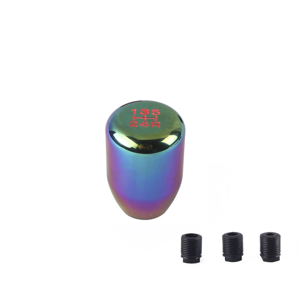

Sport Universal Racing 5 Speed car Gear Shifter Knob Manual Automatic Aluminum Gear Shift Knob Shift Lever RS-SFN010