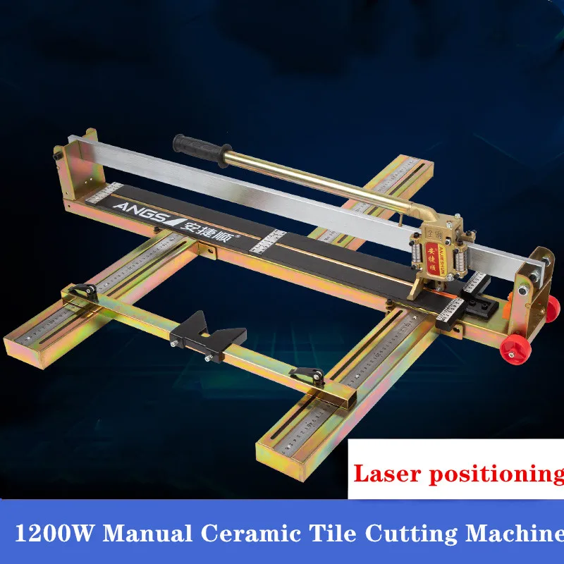 1200cm Manual Ceramic Tile Cutting Machine Ceramic Tile  Push Cutter and Ground Tile Cutting Machine