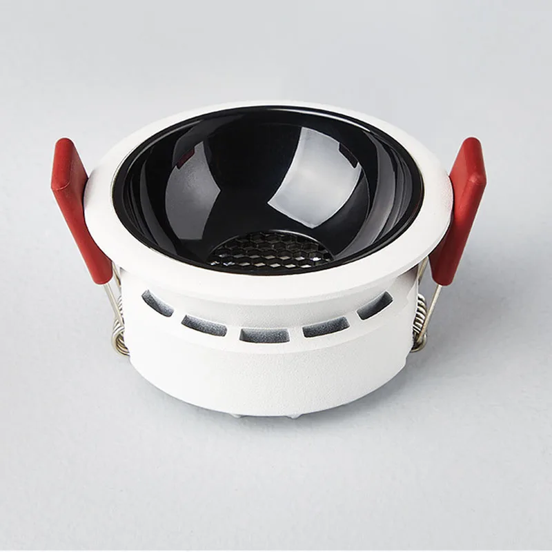 Modern light luxury Minimalist circular fashion anti-glare adjustable ceiling recessed LED down light LED ceiling spotlight Pic