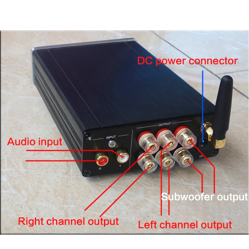 75W * 2 + 100W Digitale Versterker Board Diy DC18-32VTAS5613 Subwoofer High Power Eindversterker Met Rca terminal 20Hz-20Khz