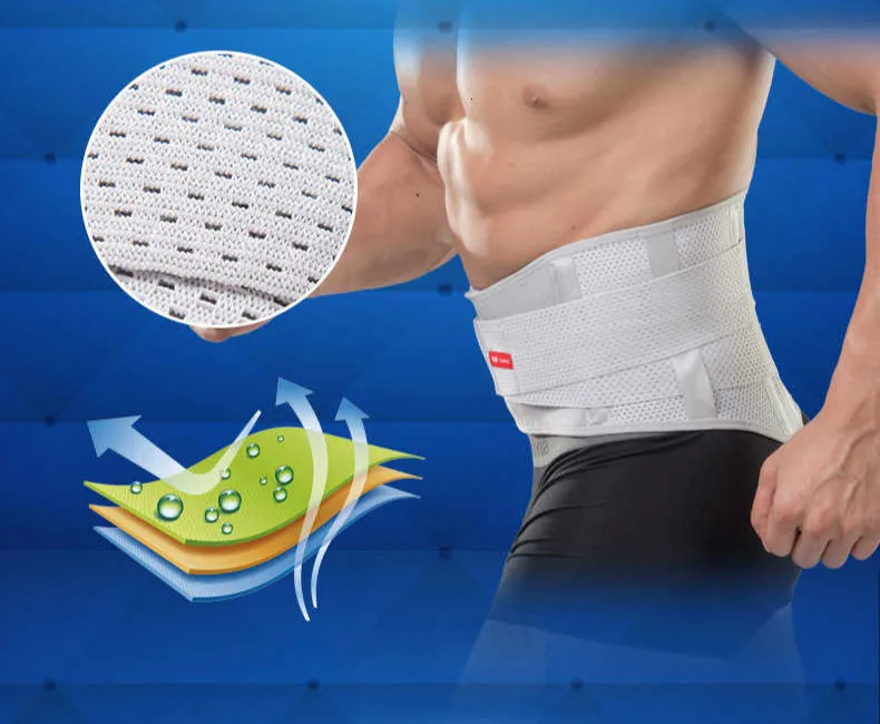 Double Pull Back Lumbar Support Belt Waist Orthopedic Corset Men Women Spine Decompression Waist Trainer Brace Back Pain Relief