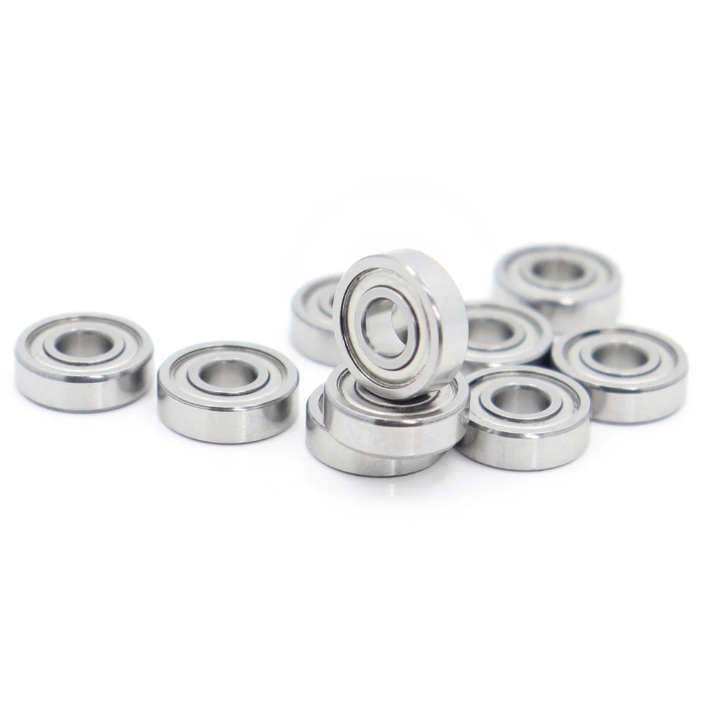 ABEC-1 440C 롤러 베어링 5*13*4mm (10PCS) S695Z S695 Z ZZ 볼 베어링