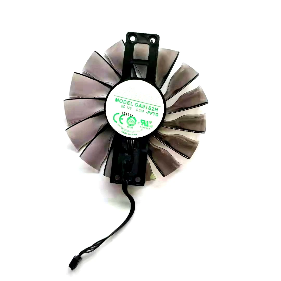 Ventilateur de refroidissement de carte graphique, 2 pièces/lot, 4 broches 88mm, pour MAXSUN Palit GeForce GTX1060 JETSTREAM GTX1070 1080 1080TI