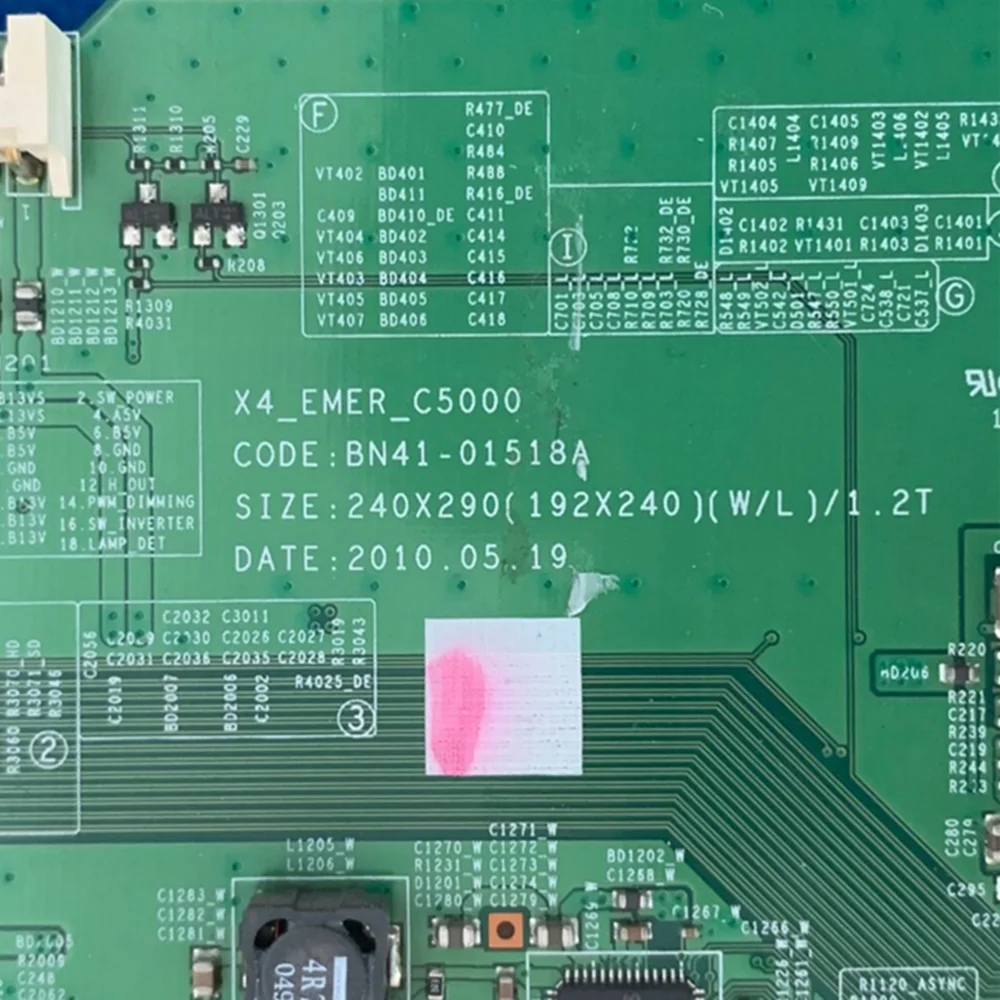 เมนบอร์ด BN41-01518A = BN41-01391B บอร์ดหลักดี-ทำงานสำหรับ Samsung UA37C5000Q UA40C5000QR UA46C5000QR
