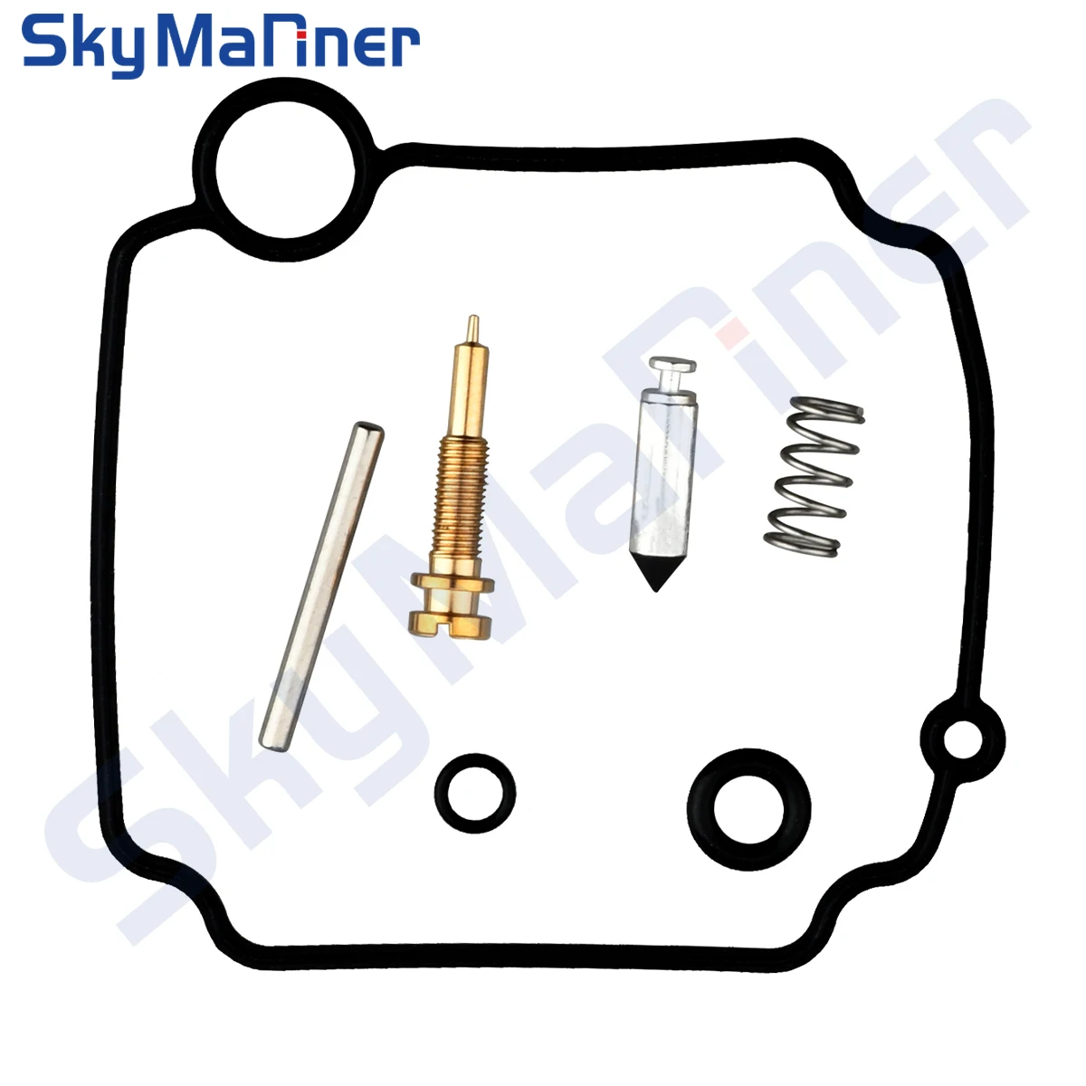 New Carburetor Repair Kit 66M-W0093 For Mercury 9.9 & 15 HP 4 Stroke Replaces 66M-W0093-01 802706A 18-7738