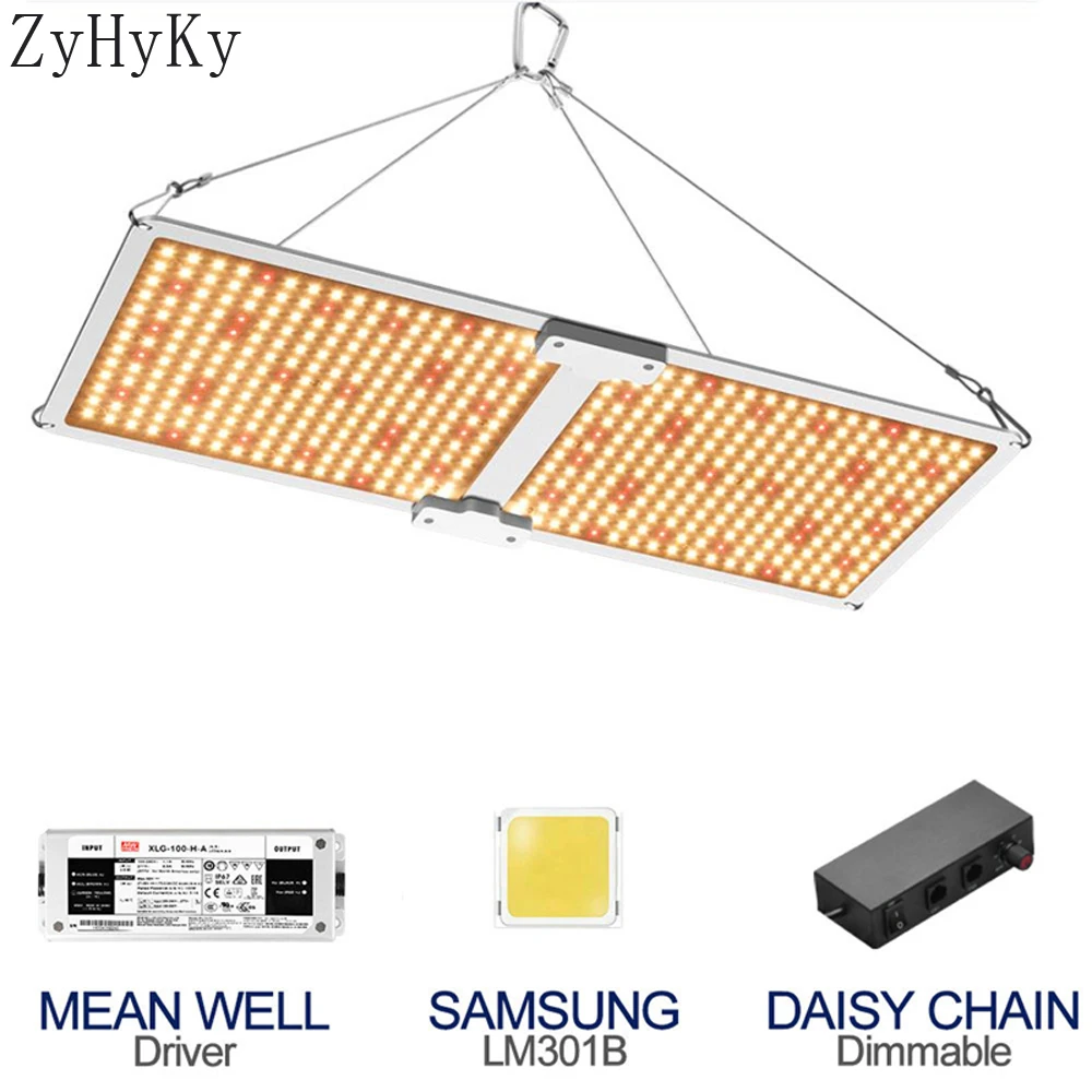 Dimmable TS-2000 Led Grow Light Full Spectrum Quantum Board Phytolamp for Indoor Plants Hydroponics System For Plant Flower VEG