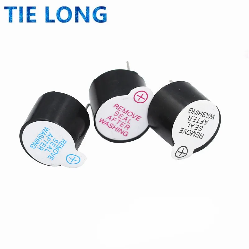 10PCS 3v 5v 12v Active Buzzer 12095 12065 Magnetic Long Continous Beep Tone 12*9.5mm 12*6.5mm