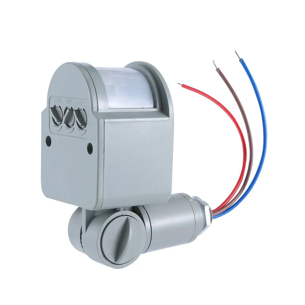 Professionele Home Ac 220V Ir Motion Sensor Light Switch Outdoor Automatische Infrarood Pir Motion Sensor Switch Ontmoette Led Licht