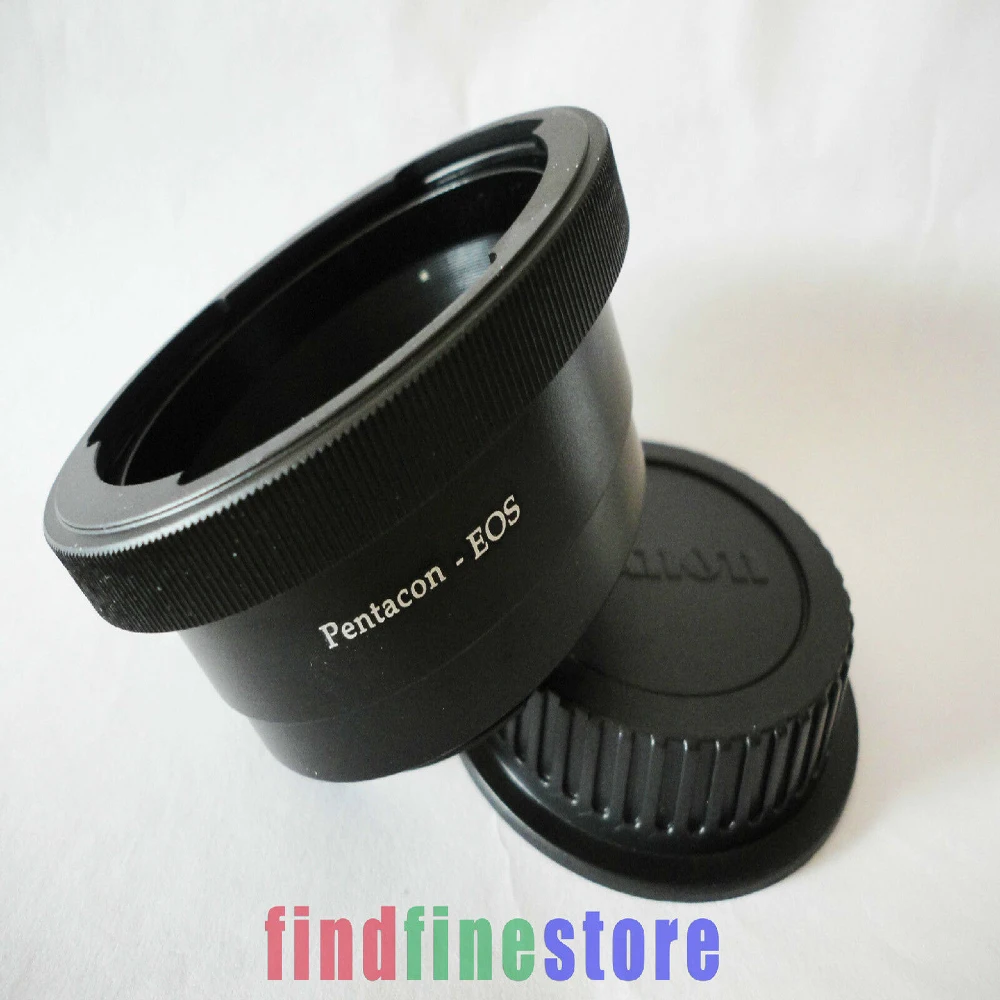 Pentacon 6 Kiev 60 P6 Lens to Canon EOS EF 650D 5D 7D II 1200D Nikon F AI D5200 D700 D300 Pentax K PK Mount Camera Adapter + CAP