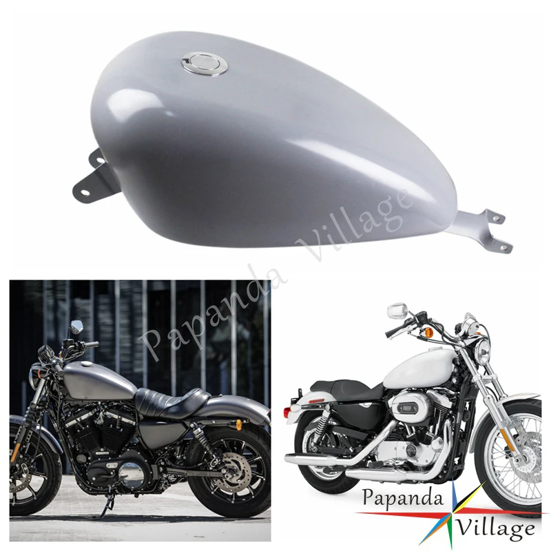 Motorcycle 3.3 EFI Gas Tank Motorbike Fuel Tank for Harley XL 883 1200 Sportster Forty-eight SuperLow Custom Seventy-two 07-21