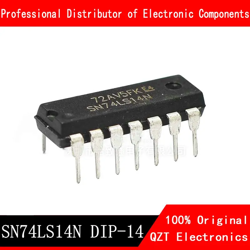 10 unids/lote SN74LS14N DIP14 SN74LS14 DIP 74LS14N 74LS14 DIP-14 HD74LS14P nuevo y original IC