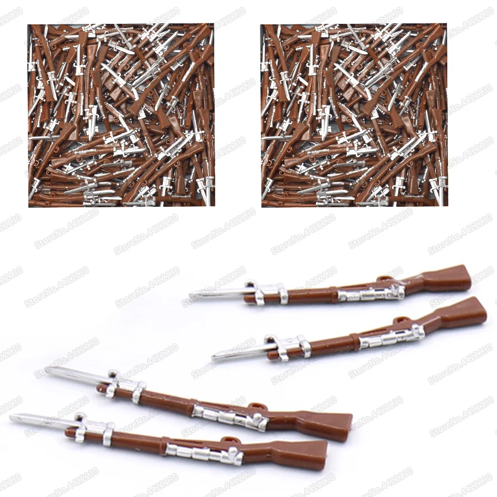 Military Building Block Army WW2 Combat Stab Guns Soldier Equipment Moc Special Forces Figures Battlefield Model Child Gift Toys