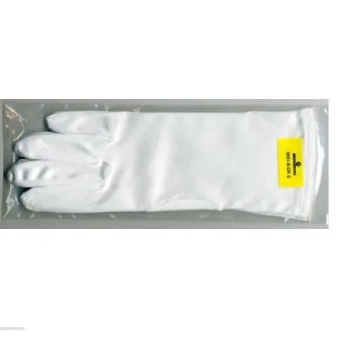 Bergeon 7861-B White non-impregnated micro-fibre gloves Extra Large- HG7861-B-XL