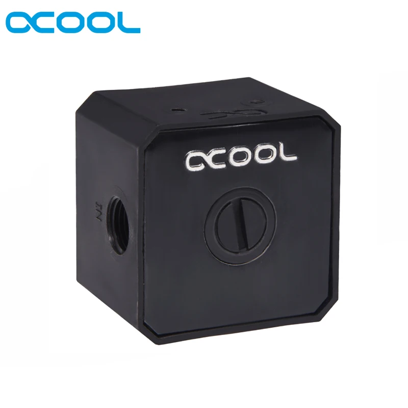 Alphacool Eisstation DC-LT Solo Kleine Pomp Top Deel Van De Enterprise Oplossingen Waterkoeling Product Past In 1U Server Rekken