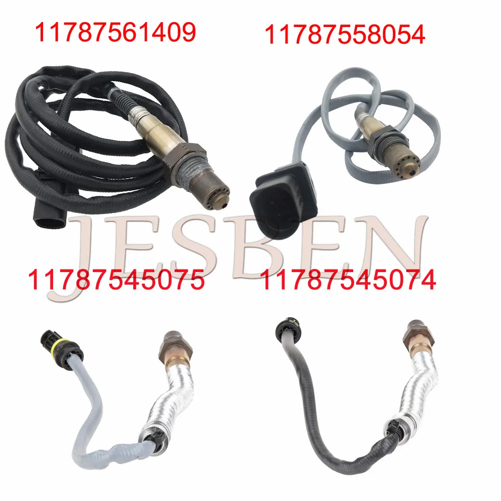 4x upper lower 11787545074 11787545075 11787558054 11787561409 Lambda Probe O2 Oxygen Sensor For BMW 3 E90 E92 E93 325i 330i N53