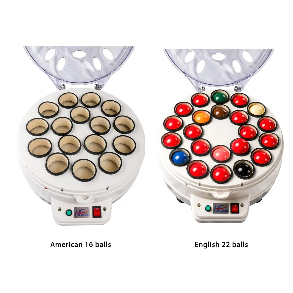 Automatic Billiard Ball Washing Machine Pool or Snooker Billiard Ball Cleaner 16pcs /22pcs Ball Clean Durable Billiard Accessory