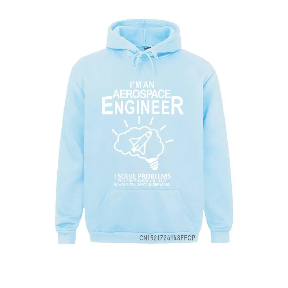 New Aerospace Engineer Pullover Men Hoodies Pocket Space Engineer High Street Basic Cool Man Sweatshirt