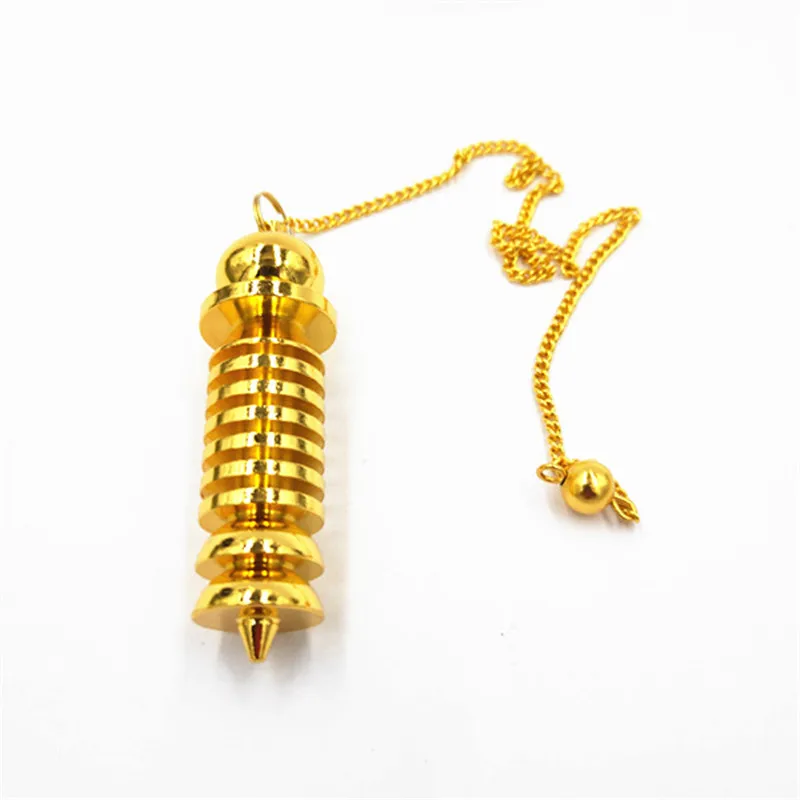 

pendant metal cones pendulum clock is made of 100% pure copper Pendule Pendulums for dowsing Radiesthesia witch pendants