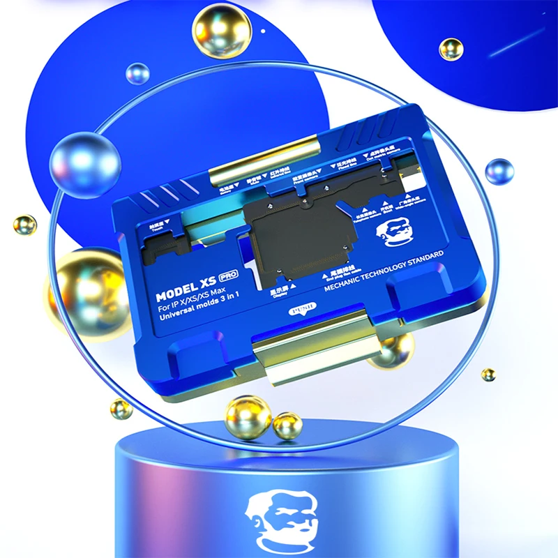 MECHANIC รุ่น XS Pro ISocket PCB เมนบอร์ดโคมระย้า Jig สำหรับ iPhone X XS XS MAX ด้านบนและชั้น Tester การบำรุงรักษา Fixture