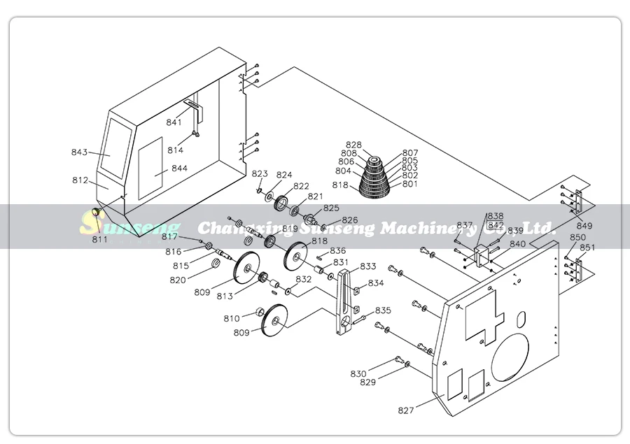 Có Thể Điều Chỉnh Trục Cho Sieg C6-815 Cuốn Tiện Phần