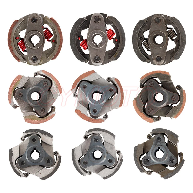 47cc 49cc aluminum or iron Minimoto Centrifugal Clutch alloy Mini Moto Dirt Bike Atv Quad 2 Shoe Spring 3 Shoe Spring