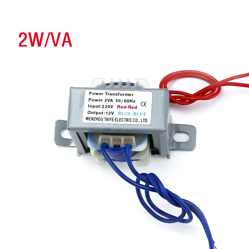 2W EI Output Voltage copper core Input 220V 380V spot welder Power transformer  step down  6V 9V 12V 15V 24V