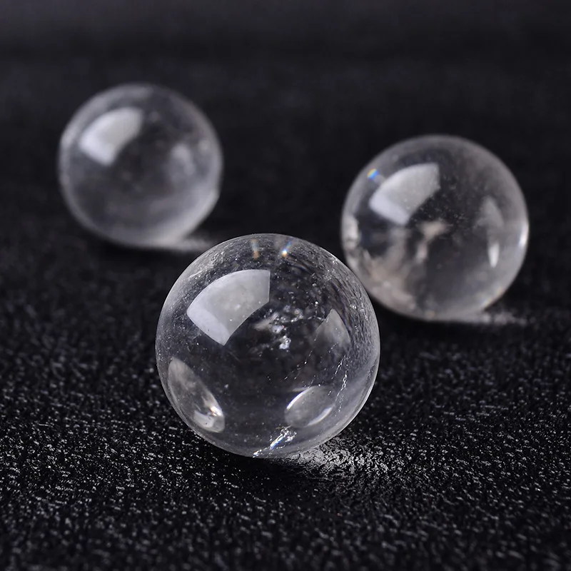 1PC Natural Crystal Ball Clear Quartz Energy Stone Ornaments Beautiful Ball Reiki Raw Crystals Home Decoration Mineral Gemstone