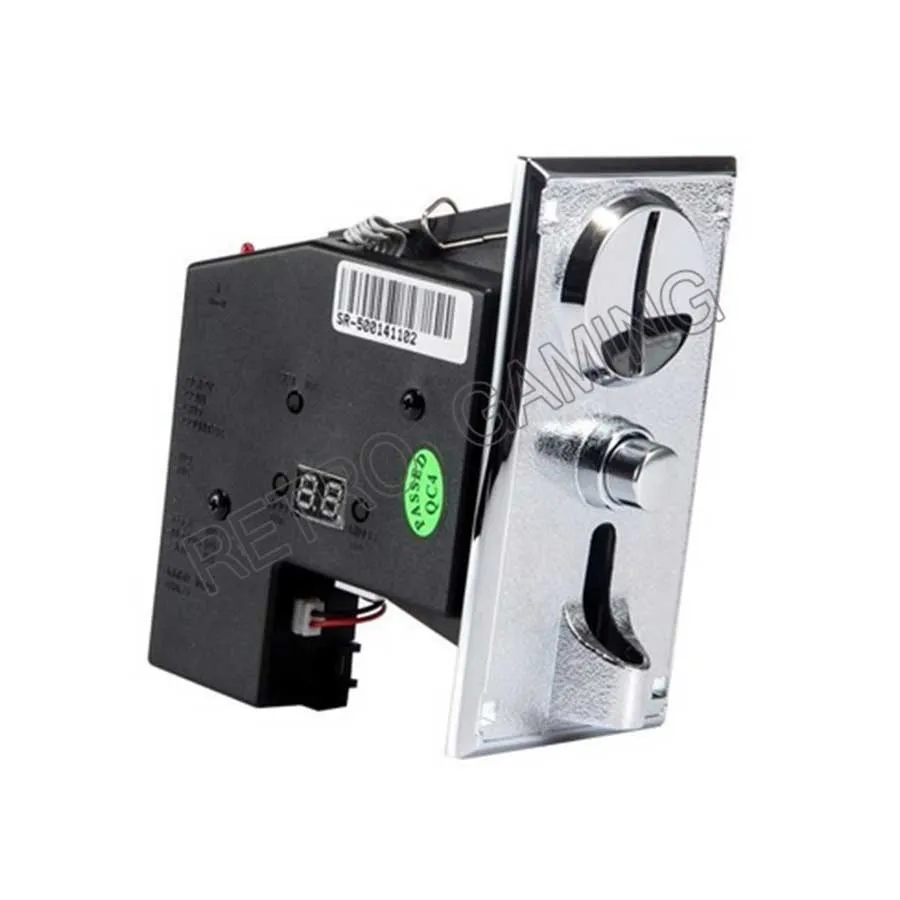 5pcs SR-500 Multi Coin Acceptor programable for different values coin selector for vending machine DIY arcade game machine parts