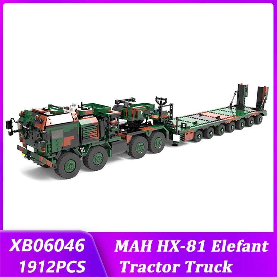 New Xingbao Military Weapon Series Armored Fighting Vehicle Tank Carrier Tractor Truck Anticraft Building Blocks Bricks WW2 Toys