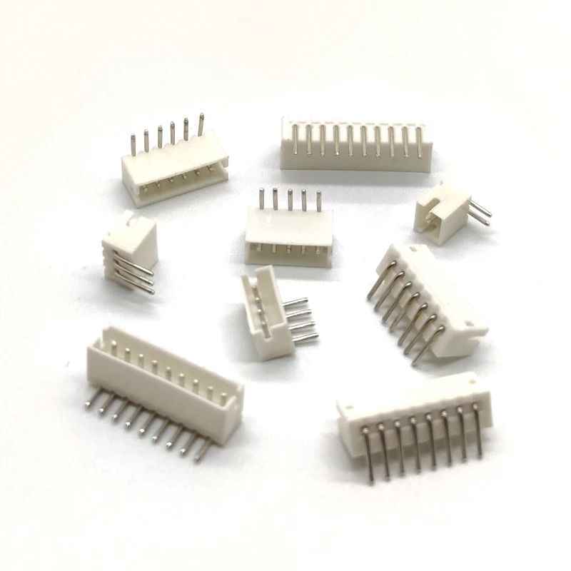 20 Sets JST ZH 1.5mm 2/3/4/5/6/7/8/9/10Pin Right Angle Pin Male, Female Connector Socket with Crimps