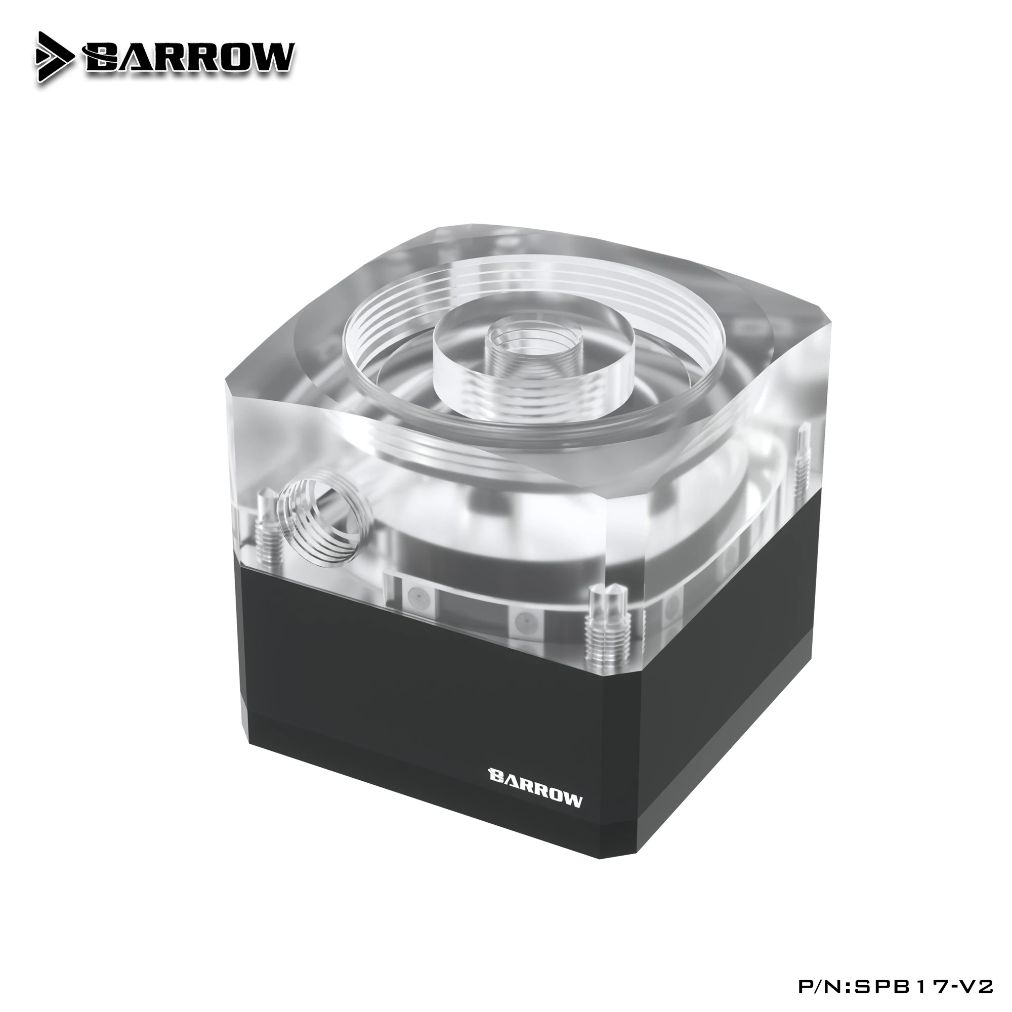 Barrow 17W PWM Combination Pump LRC 2.0 Wite Reservoirs Watercooler Computer Water Cooling Tank