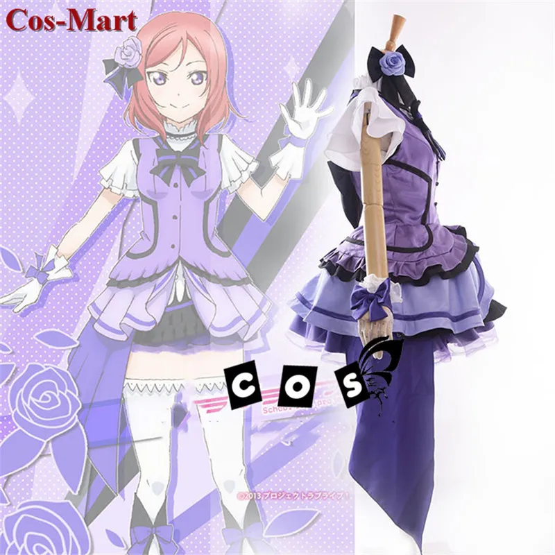 Cos-Mart Anime LoveLive Nishikino Maki disfraz de Cosplay Kira Kira sensación SJ uniforme vestido fiesta ropa de juego de rol hecho a medida