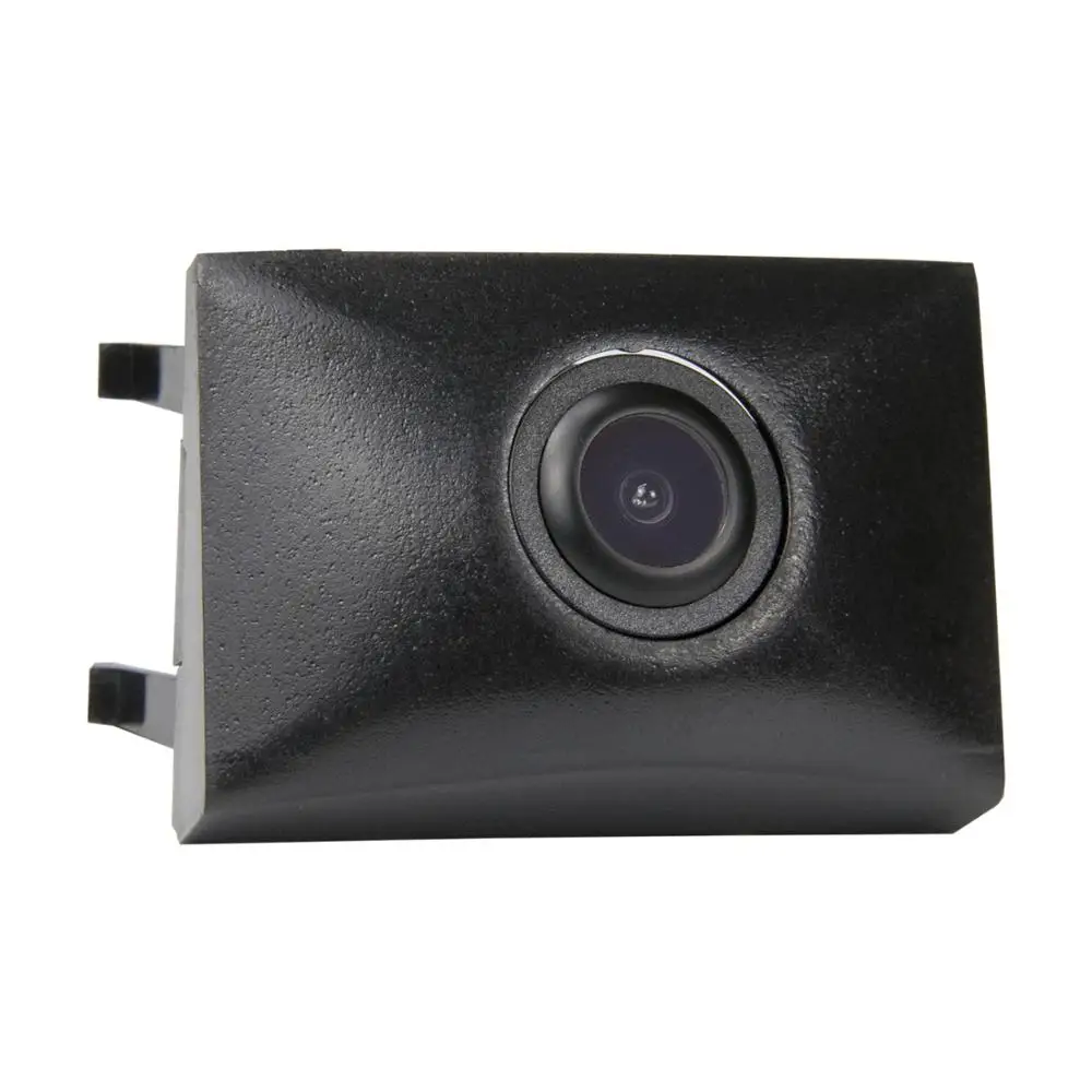 HD Universal Car Front View Camera in Waterproof Case Flush Mounted into Car Badge for Audi Q7 2012-2013