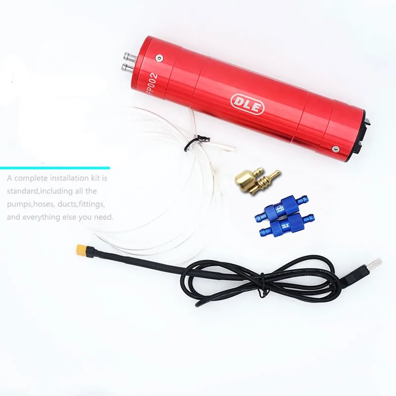 Original DLE Parts! Bothway Electric Fuel Pump built-in lithium battery for Gasoline Engine